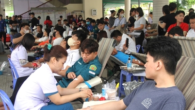 A Thanh Khe kerület 613 egység vért mozgósított.