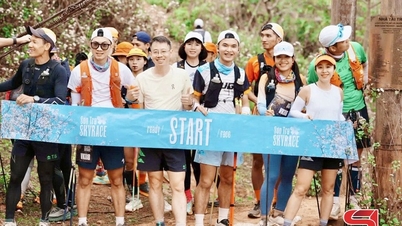 Ngoc Chien summer av spenning for fjellklatrekonkurransen «Son Tra Sky Race» i 2026.