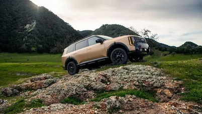 A 2027-es Kia Telluride lenyűgöző vízáteresztő képességével sok terepjárót felülmúl.