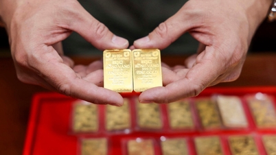Harga jualan emas SJC menurun sebanyak 5.1 juta VND/auns.