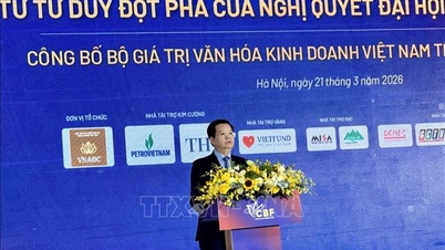 Vizepremierminister Mai Van Chinh: Unternehmenskultur ist ein wertvolles und nachhaltiges Gut für Unternehmen.