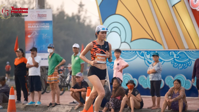 Perlombaan 'mahkota' yang seru di lintasan maraton putri di Khanh Hoa.