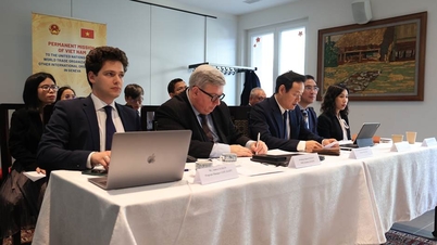 De Vietnamese delegatie in Genève organiseerde, in samenwerking met de St. Gallen Foundation uit Zwitserland, een seminar over recente ontwikkelingen in het Amerikaanse tariefbeleid.