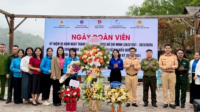 Organiserer «Ungdomsunionens medlemsdag» for å markere 95-årsjubileet for grunnleggelsen av Ho Chi Minh kommunistiske ungdomsunion 26. mars - Cao Bang Online Newspaper