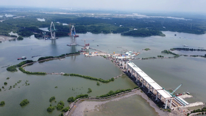 Phuoc An-bron som förbinder Ho Chi Minh-staden och Dong Nai: Den största flodbron i Asien, förväntas vara färdigställd 2027.