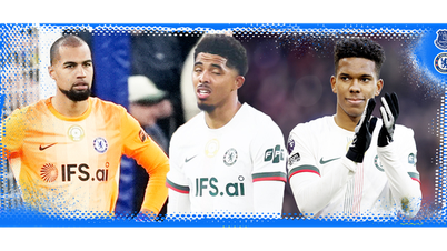 Para bintang Chelsea menerima total poin yang luar biasa setelah kekalahan memalukan dari Everton.