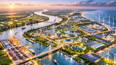 Planning for the Định An Economic Zone, covering over 39,000 hectares in Vĩnh Long: A new driving force for the marine economy.