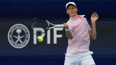 Etter å nettopp ha vunnet Indian Well, konkurrerer Sinner nå i Miami Open.
