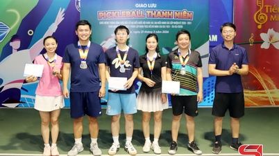 Ungdoms pickleball-utveksling