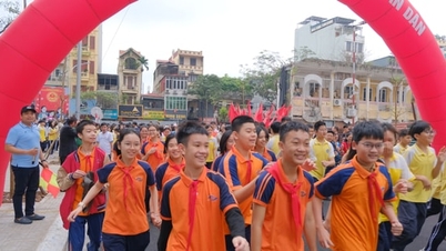 Vinh Tuy Ward lansează Cursa Olimpică pentru Sănătate Publică și Cursa Hanoi de Anul Nou - pentru Pace 2026.