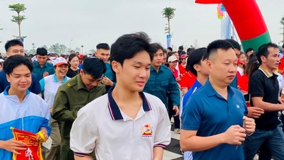Dân Hòa: 1.500 người tham gia chạy Olympic vì sức khỏe toàn dân