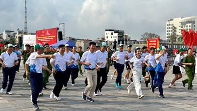 Ninh Binh: Más de 4.000 personas participaron con entusiasmo en la Jornada de Carrera Olímpica de 2026.