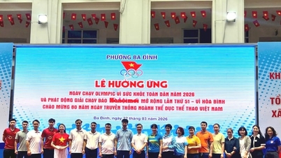 バディン区は、公衆衛生のためのオリンピックランを通じて、健康的なライフスタイルを推進しています。