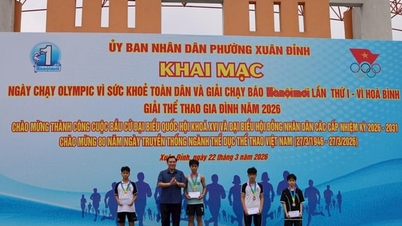 Xuan Dinh lelkesen avatta fel a 2026-os olimpiai futást a közegészségügyért.
