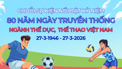O serie de evenimente remarcabile care celebrează cea de-a 80-a aniversare a Zilei tradiționale a ngành-ului educației fizice și sportului din Vietnam.