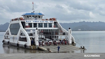 Los residentes de Cát Hải reciben un trato preferencial al cruzar el ferry Đồng Bài - Cái Viềng.
