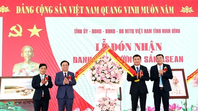 De vicevoorzitter van de Nationale Vergadering, Le Minh Hoan, was aanwezig bij de ceremonie ter ere van de toekenning van de titel ASEAN Heritage Garden aan het Xuan Thuy Nationaal Park.