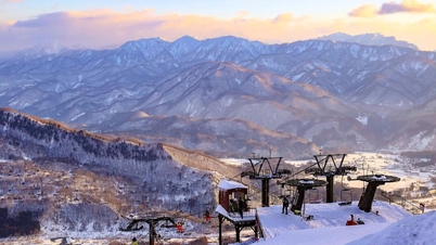 Hakuba i snön: Livligt och lugnt mitt i de japanska alperna