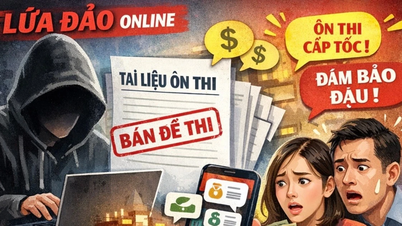 In de provincie Quang Tri worden online 'examenvoorbereidingsmaterialen voor het ambtenarenexamen in het onderwijs' verkocht.