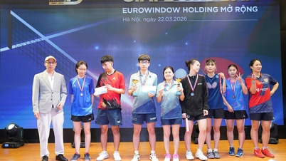 COMPÉTITION PASSIONNANTE LORS DU TOURNOI DE TENNIS DE TABLE EUROWINDOW ORGANISANT L'OPEN 2026