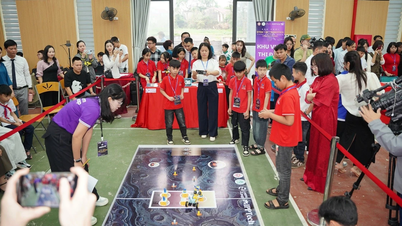Lebih dari 200 siswa berkompetisi di babak final Thai Nguyen STEM - AI - Robotics Playground 2026.