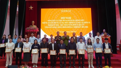 Comuna de Si Ma Cai, Província de Lao Cai: 24 pessoas eleitas como representantes para o Conselho Popular da Comuna.