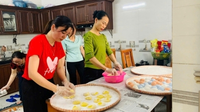  "Giữ lửa" nghề làm bánh cổ truyền của người Sán Dìu