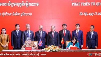 Vietnam and Cambodia strengthen cooperation in Front work.