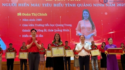 Guru tersebut telah menyertai derma darah sukarela sebanyak 23 kali.