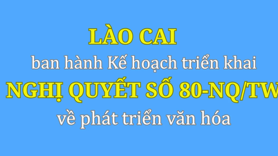 Lao Cai-provinsen har utstedt en plan for å implementere resolusjon nr. 80-NQ/TW om kulturell utvikling.