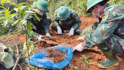 クアンチ省フオンラップで、戦死した兵士の遺体3体が新たに発見された。