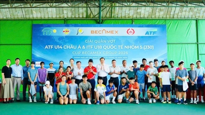Upacara Pembukaan Becamex Group International Junior Tennis Cup 2026