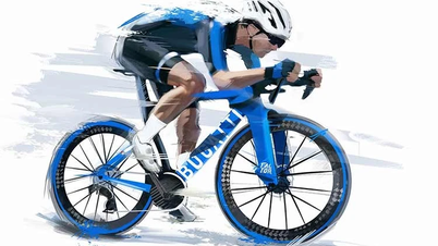 Bugatti dévoile le vélo Factor One, un modèle ultra-luxueux dont le prix est comparable à celui d'une voiture du segment B.