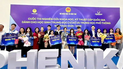 Lao Cai vinner 5 priser vid den nationella vetenskaps- och teknologitävlingen.