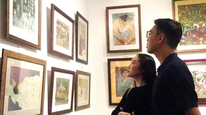 Pameran "Jiwa Tanah Air": Menghormati warisan artistik almarhum pelukis Hoang Sung
