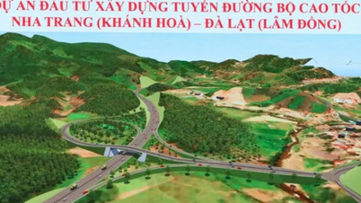 O projeto da rodovia expressa Nha Trang - Da Lat, avaliado em mais de 25 trilhões de VND, é considerado a estrada de montanha mais bonita do Vietnã.