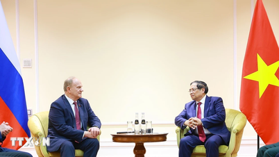 Perdana Menteri menerima Ketua Partai Komunis Federasi Rusia.