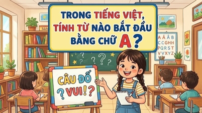 Em vietnamita, quais adjetivos começam com a letra A?