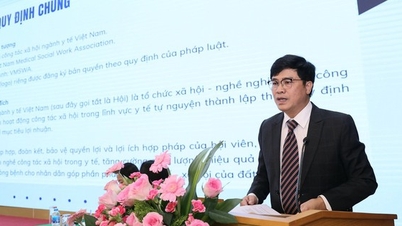 Associate Professor Dr. Nguyen Tuan Hung holds the position of Chairman of the Social Work Association.