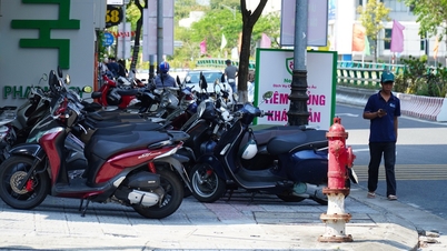 ダナン市は路上販売を禁止し、歩道は歩行者とバイクの駐車専用とした。