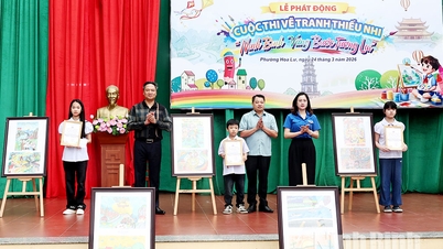 De kindertekenwedstrijd van 2026 wordt gelanceerd met als thema "Ninh Binh: Vastberaden op weg naar de toekomst".