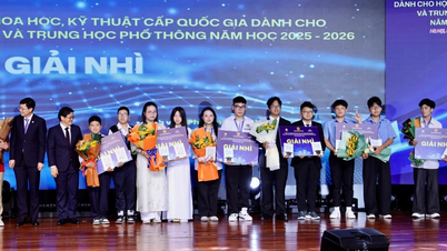 14 projects won first prize in the national science and technology research competition.