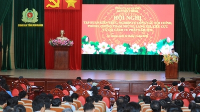 An Giang realizará treinamento sobre assuntos internos em 2026.