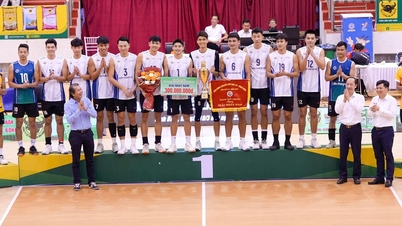 Penentuan peringkat akhir di Piala Bola Voli Hoa Lu - Binh Dien 2026