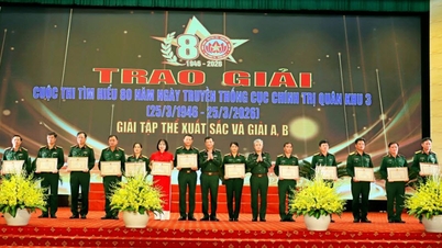 Vibrant activities were held to celebrate the 80th anniversary of the Political Department of the Military Region.