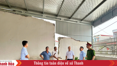 Thieu Quang commune launches campaign to expand traffic corridor.