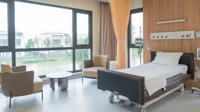 Dentro da área de alta qualidade das vilas médicas do Hospital Vinmec Ocean Park 2.