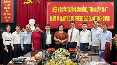 Tuyen Quang College werkt samen met de Vereniging van Economische en Technische Hogescholen en Beroepsscholen.