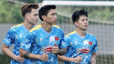 Van Hau ve Dinh Trong, Vietnam milli takımında yeniden bir araya geldi.
