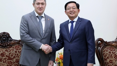 Der stellvertretende Ministerpräsident Ho Quoc Dung empfängt den Gouverneur der Provinz Perm der Russischen Föderation.